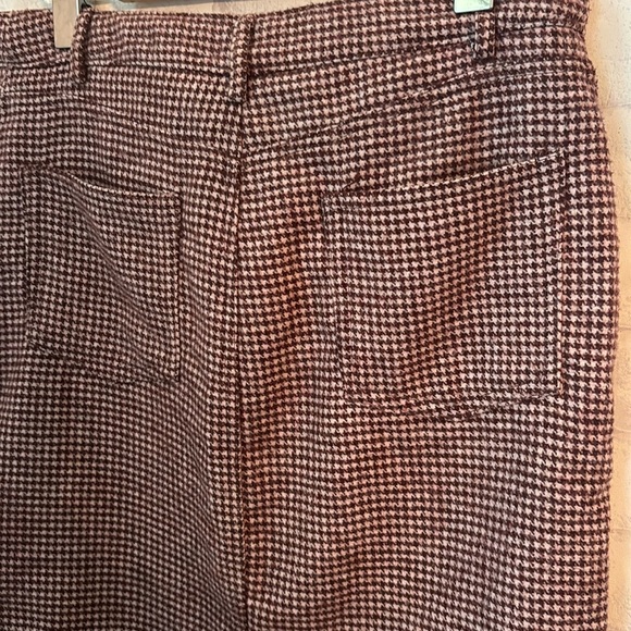 Cupcakes and Cashmere Wool Blend Skirt Size 2 Houndstooth - Picture 10 of 11